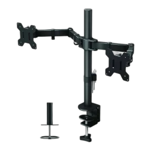 BONTEC Dual Monitor Mount for 13-27 inch Monitors