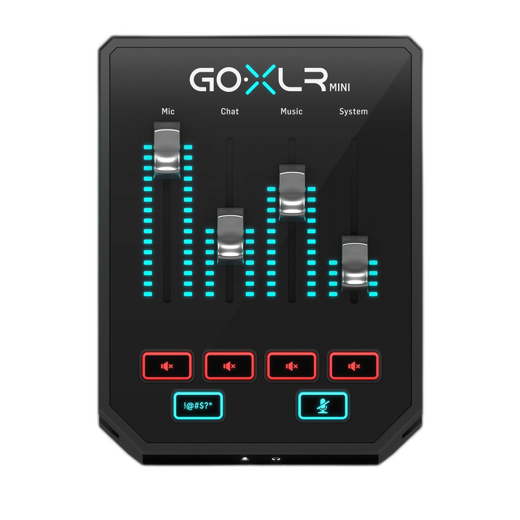 TC-Helicon GoXLR Mini USB Audio Mixer and Interface
