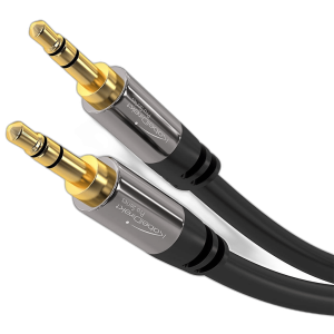 KabelDirekt Stereo Jack Cable, 3.5mm, 3m
