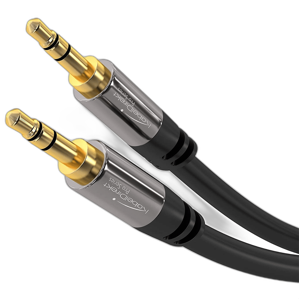 KabelDirekt Stereo Jack Cable, 3.5mm, 3m
