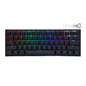 Ducky One 2 Mini Wired 60% Keyboard, Black