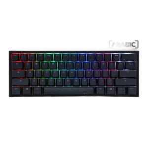 Ducky One 2 Mini Wired 60% Keyboard, Black