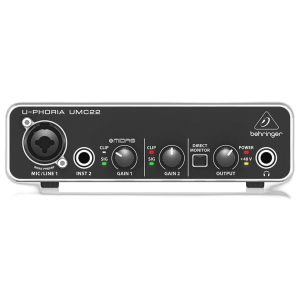 Behringer U-PHORIA UMC22 USB Audio Interface