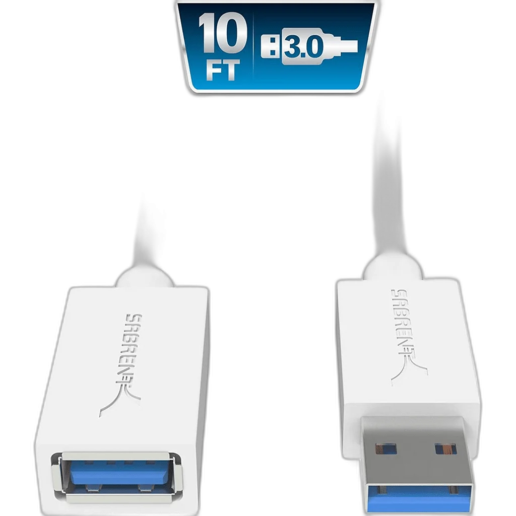 Sabrent CB-301W USB 3.0 Extension Cable — product view