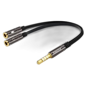 Kingtop 3.5mm Combo Audio Adapter Cable