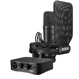 RØDE NT1 Condenser Microphone with AI-1 USB Audio Interface Pack