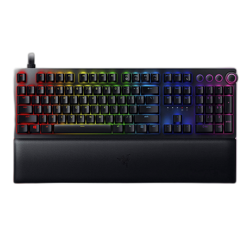 RAZER Huntsman V2 Analog Full Size Keyboard, Black