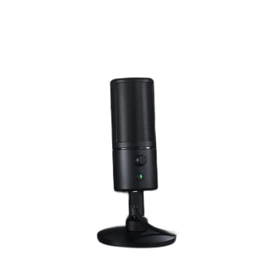 Razer Seiren X microphone design and controls