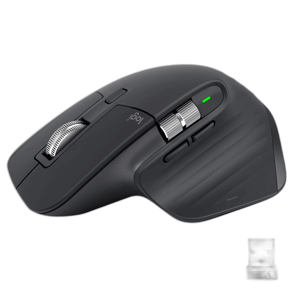 Logitech MX Master 3 Advanced Wireless Mouse, Ergonomic