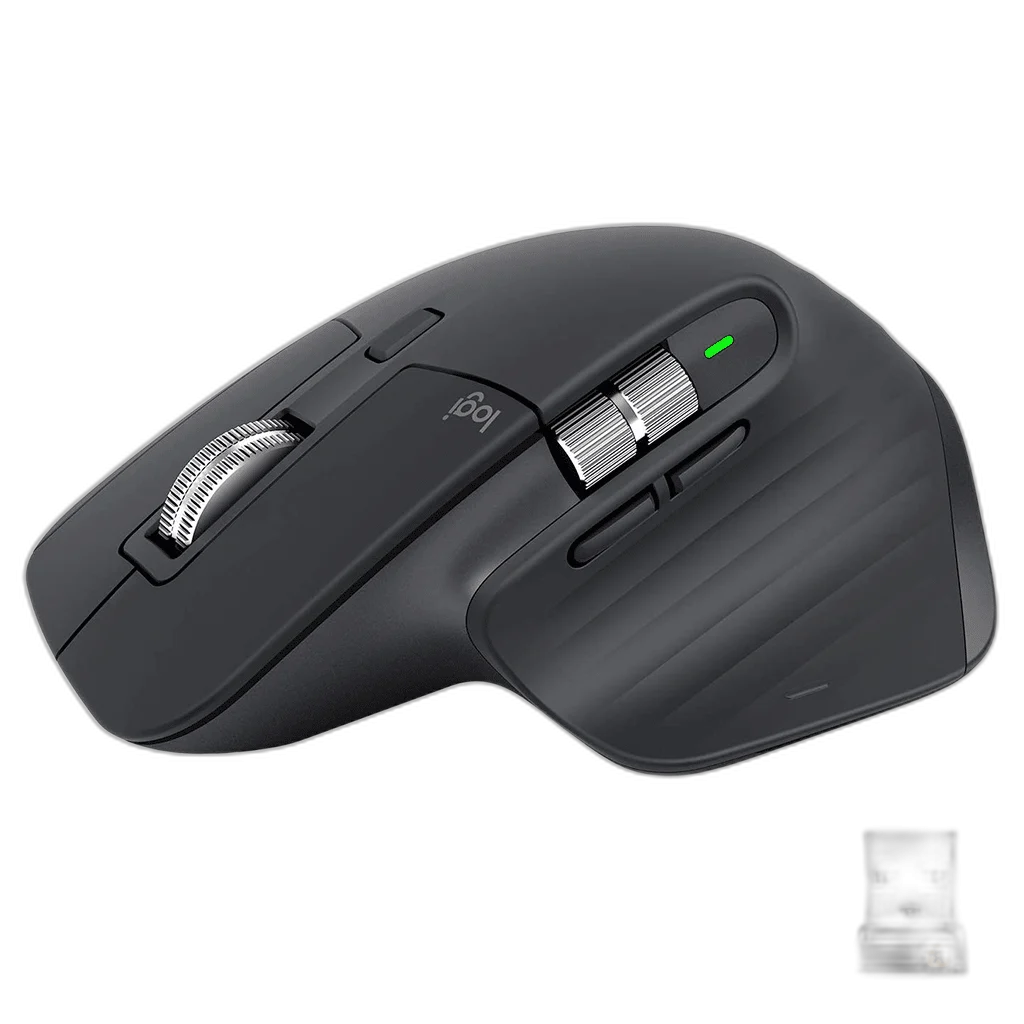 Logitech MX Master 3 Advanced Wireless Mouse, Ergonomic