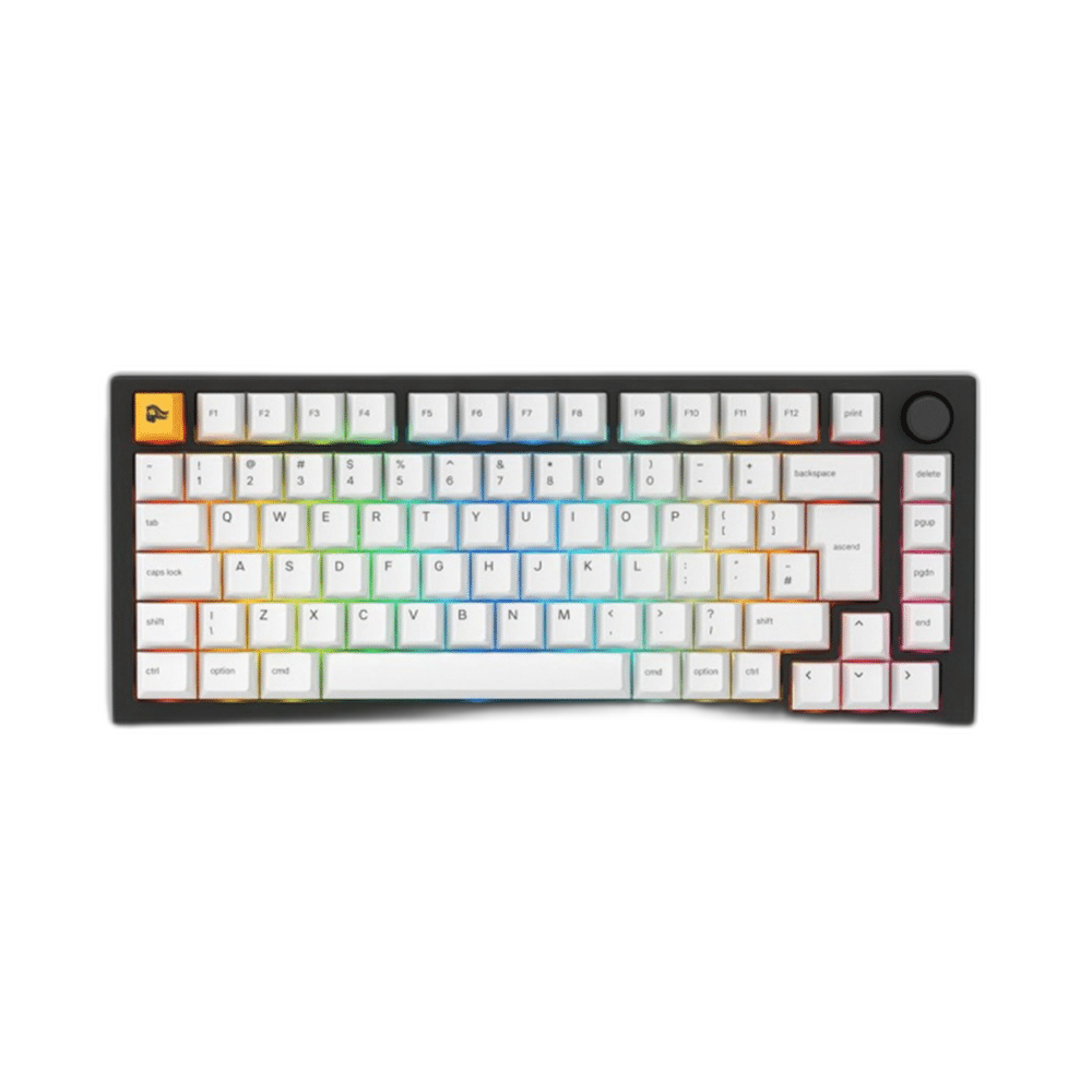 Glorious GMMK Pro Premium Compact 75% Mechanical Keyboard, Black