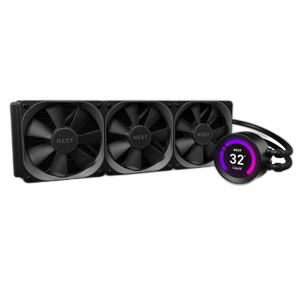 NZXT Kraken Z73 360mm AIO Liquid Cooler, Triple Fan