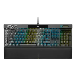 Corsair K100 RGB Optical-Mechanical Gaming Keyboard, Black