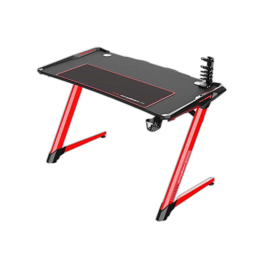 DXRacer E-Sports Gaming Desk, Carbon Fiber Surface