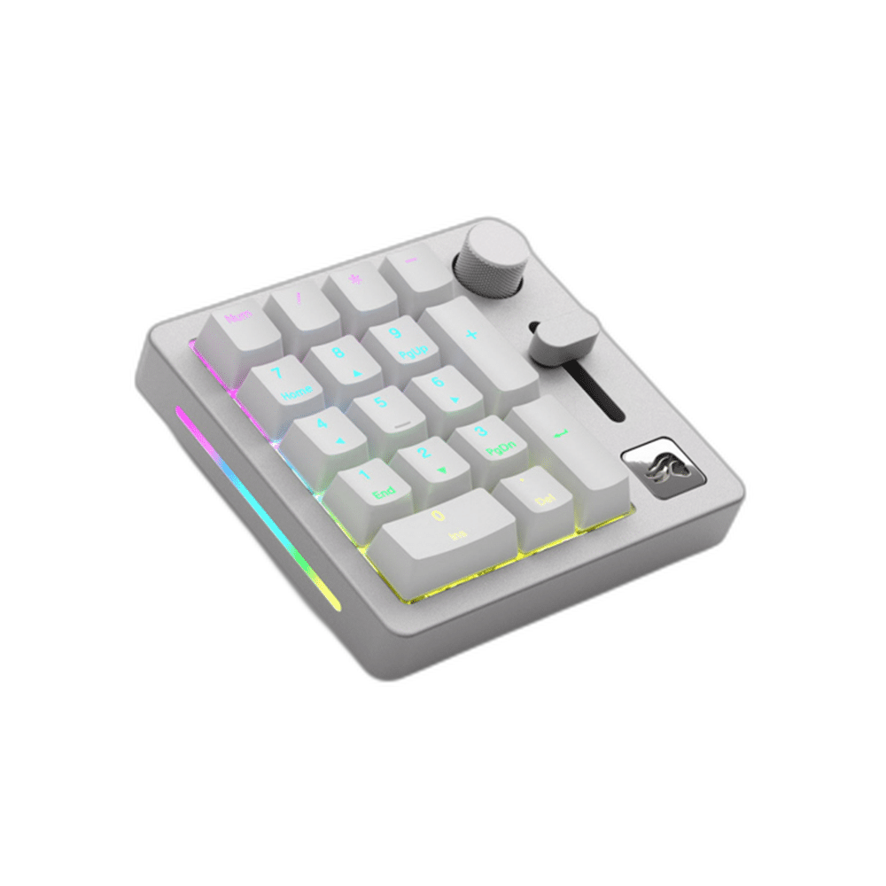 Glorious GMMK Numpad Wireless MacroPad, White