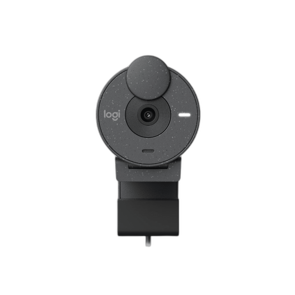 Logitech Brio 300 Webcam, 1080p, USB-C, Noise-Reducing Mic