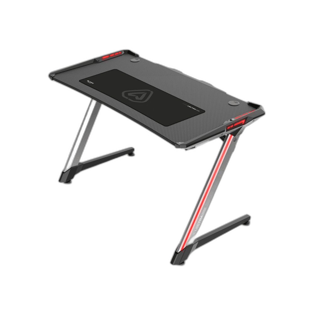 Alpha Gamer Lectra RGB Gaming Desk, With RGB Lighting