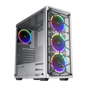 XIGMATEK Gaming X Arctic RGB ATX Mid Tower Case