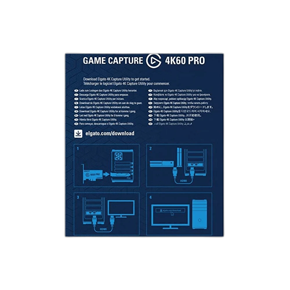 Elgato 4K60 Pro MK.2 packaging specifications panel