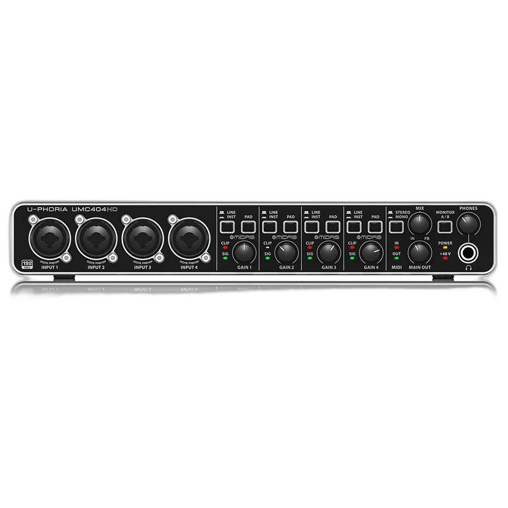 Behringer UMC404HD Audio Interface, Studio Quality