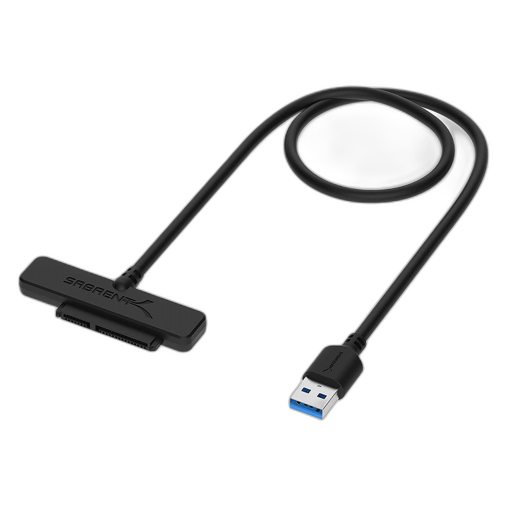 Sabrent USB 3.0 to SATA SSD Adapter, 2.5-Inch Hard Drive Connector