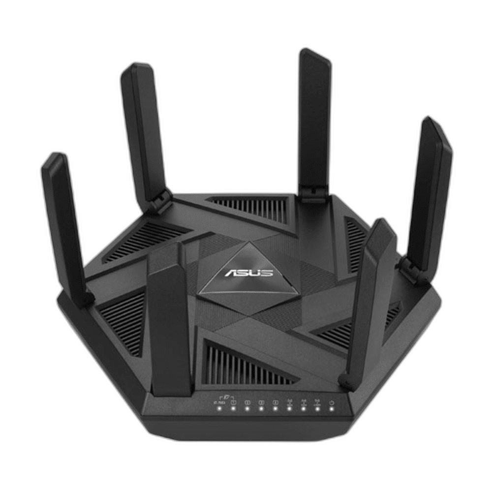 ASUS RT-AXE7800 Tri-Band Wi-Fi 6E Router - Black