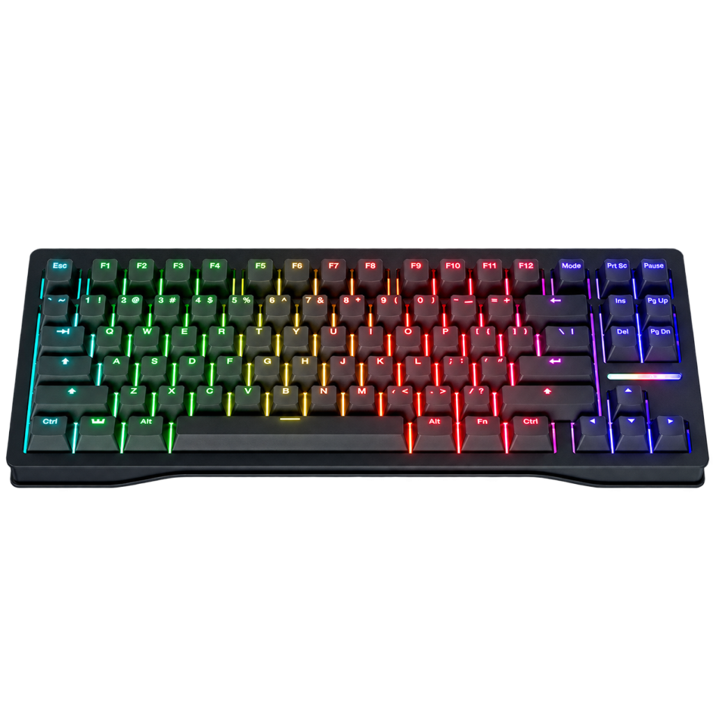 Wooting 80HE Rapid Trigger Gaming Keyboard, PCR Black