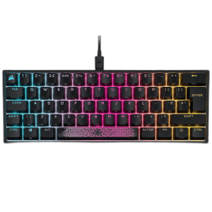 Corsair K65 Compact-60% Mechanical Keyboard, Black