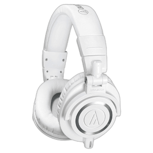 Audio-Technica ATH-M50X 45mm Studio Monitor Headphones - White