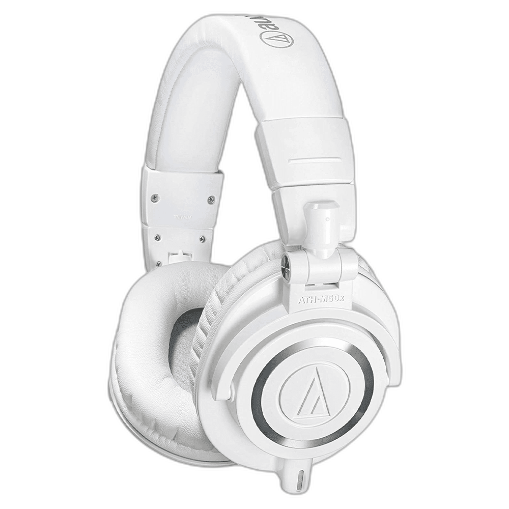 Audio-Technica ATH-M50X 45mm Studio Monitor Headphones - White
