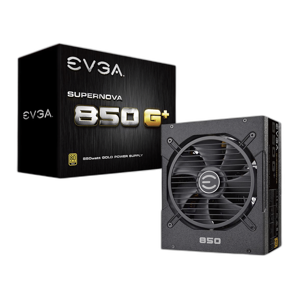 EVGA SuperNOVA 850 G+, 80 Plus Gold Certified 850W PSU