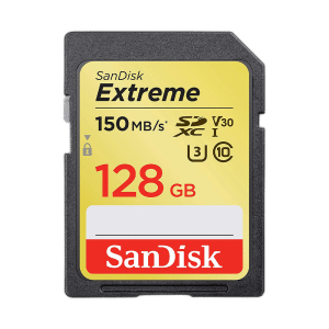 SanDisk Extreme 128 GB SDXC Memory Card