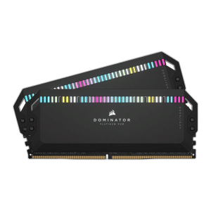 Corsair DOMINATOR PLATINUM RGB 32GB (2x16GB) DDR5 7200MHz Memory Kit - Black