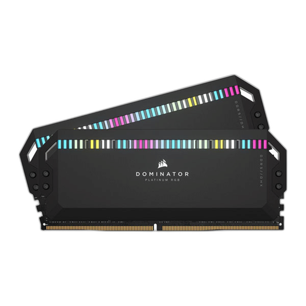 Corsair DOMINATOR PLATINUM RGB 32GB (2x16GB) DDR5 6000MHz Memory Kit - Black