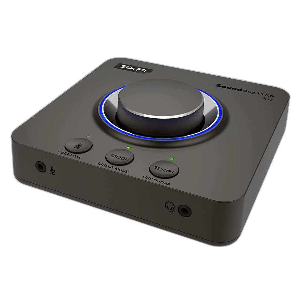 Creative Sound Blaster X4 USB DAC and Amp, High-Performance