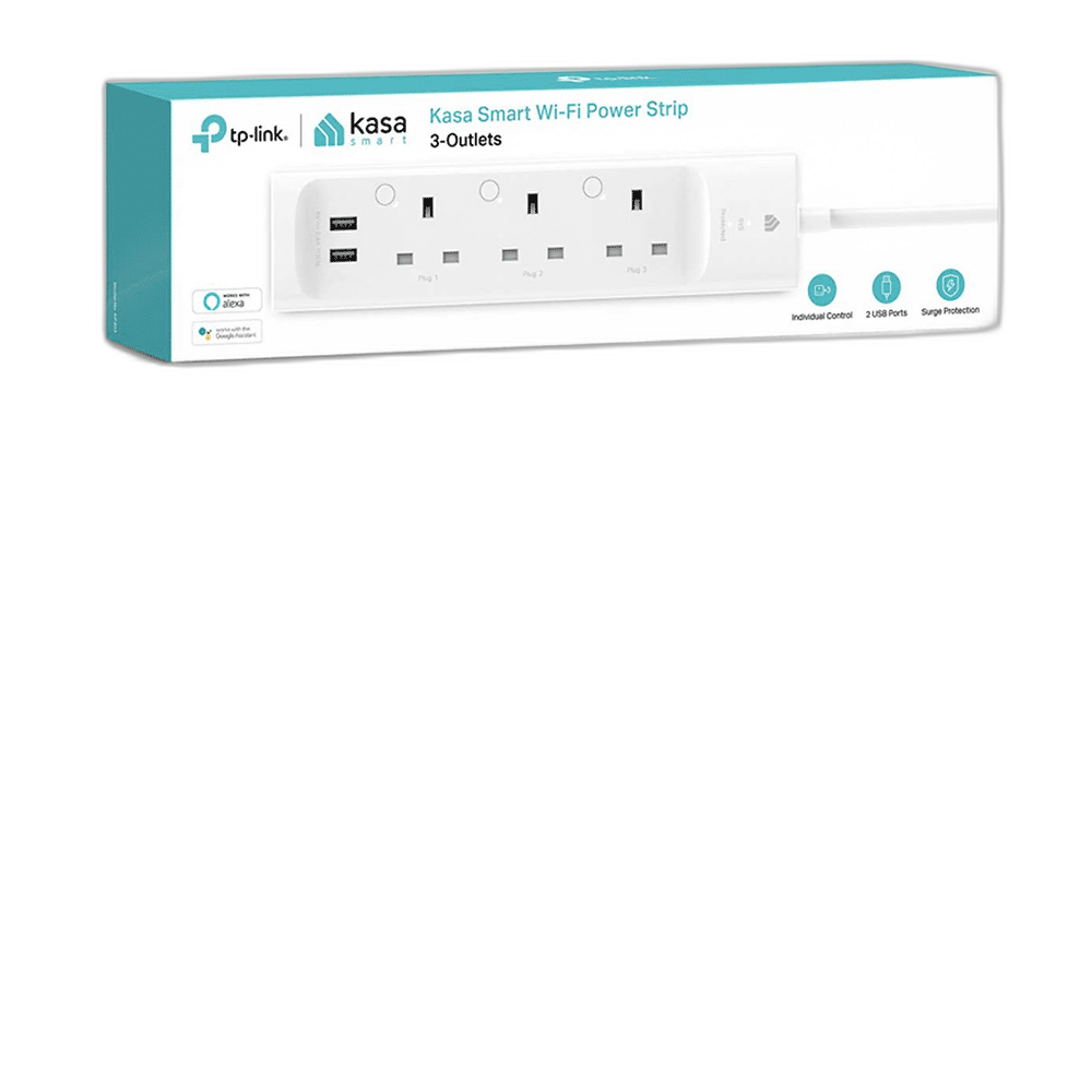 TP-Link Kasa WiFi Power Strip, 3 Outlets with 2 USB Ports