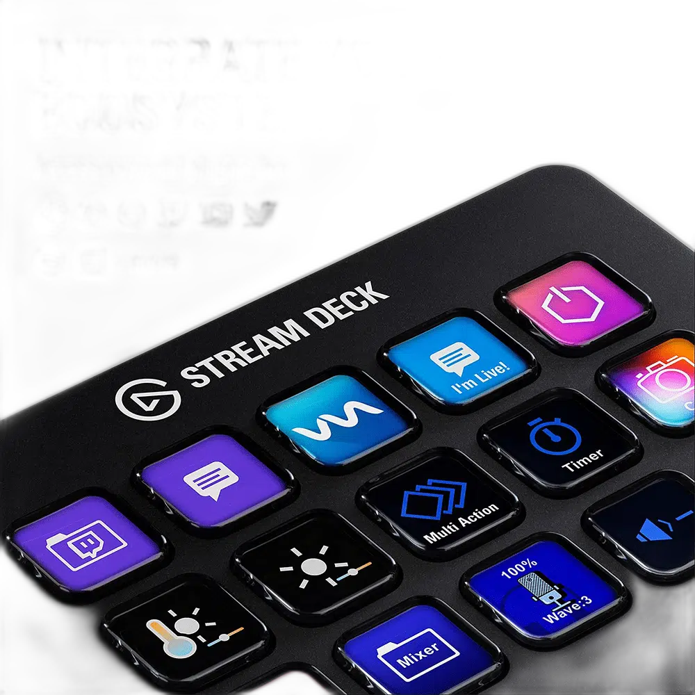 Elgato Stream Deck MK.2 15-Key Customizable Controller