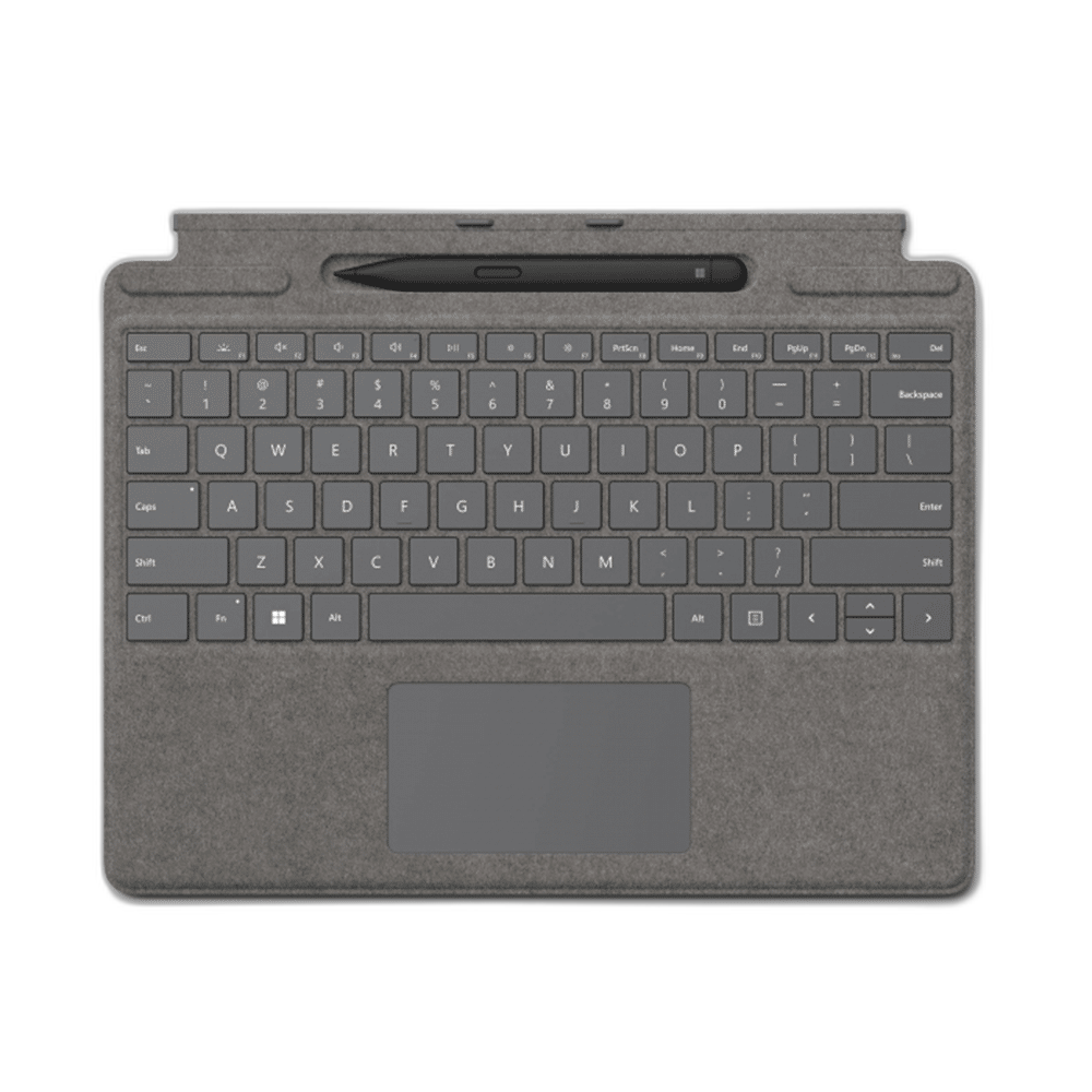 Microsoft Surface Pro Signature Keyboard With Slim Pen 2, Platinum