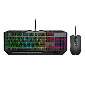 Cooler Master Devastator 3 RGB Keyboard and Mouse Combo, Black