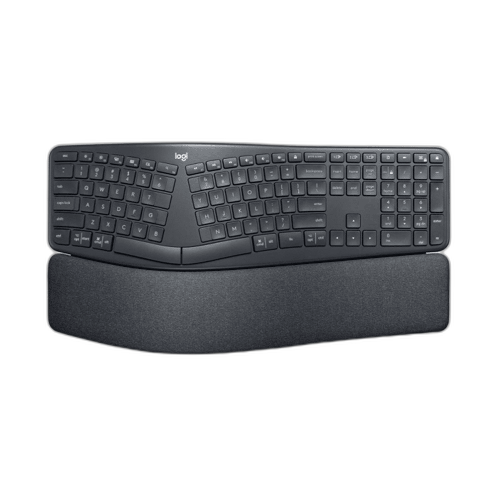 Logitech Ergo K860 Split Ergonomic Wireless Keyboard, Graphite