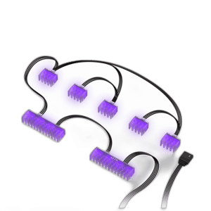 NZXT Hue 2 RGB Cable Comb, 18 Addressable RGB LEDs
