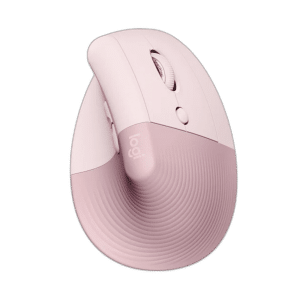 Logitech Lift Vertical Ergonomic Wireless Mouse - Rose