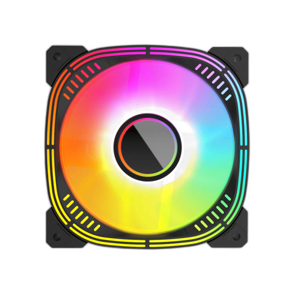Alseye Luna 120 120mm ARGB Single Fan - Black
