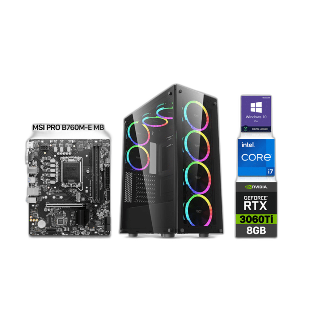RTX 3060 Ti Gaming PC, i7-12700F