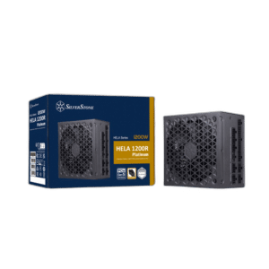 Silver Stone Hela Series 1200R ATX 1200W Power Supply - Black