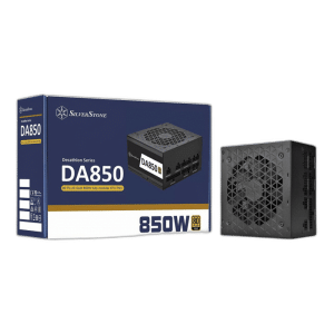 Silver Stone Decathlon DA850 80PLUS Gold 850W ATX Power Supply - Black