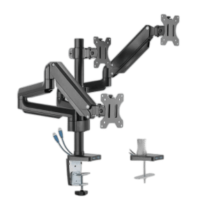 Twisted Minds Triple Monitor Arm 17"-27" Black