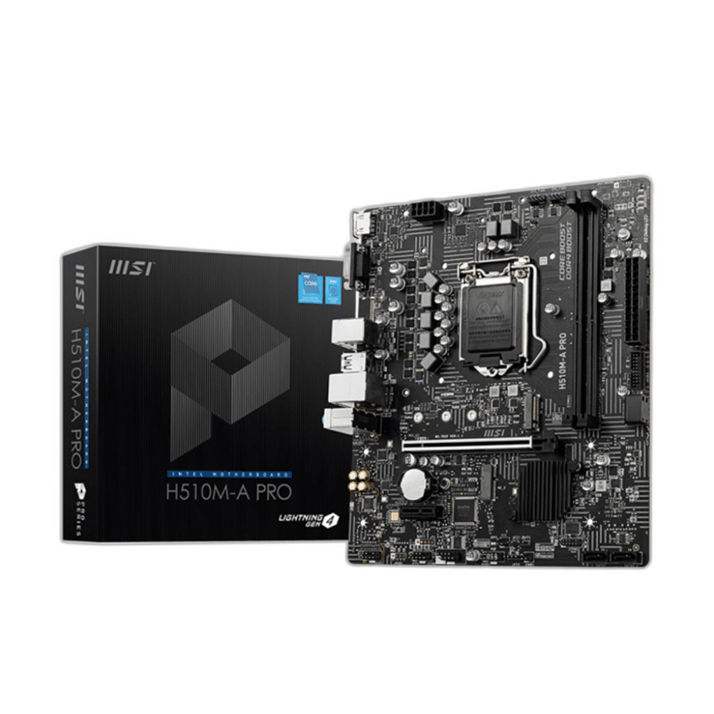 MSI Intel H510M PRO-E Micro-ATX Motherboard