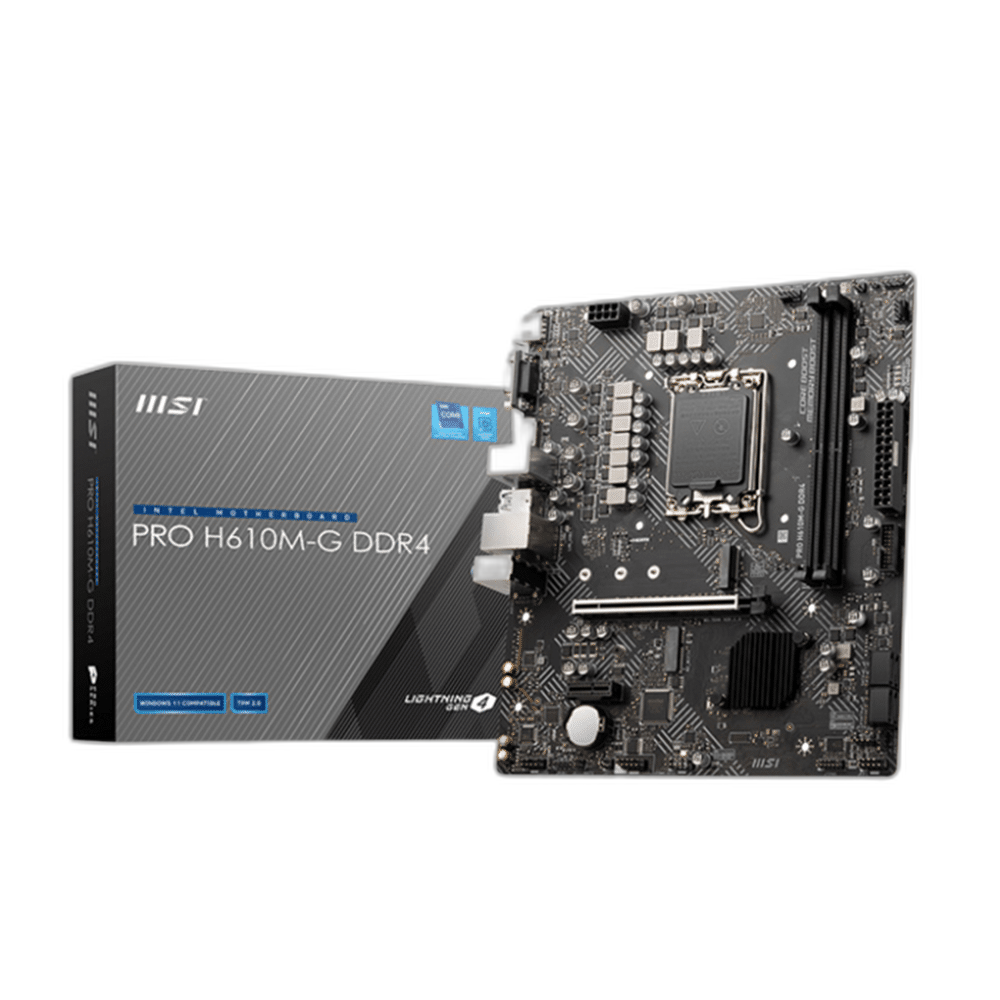 MSI Intel PRO H610M-G DDR4 Micro-ATX Motherboard