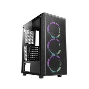 Azza Prime ATX Mid-Tower Case With 3 ARGB Fans